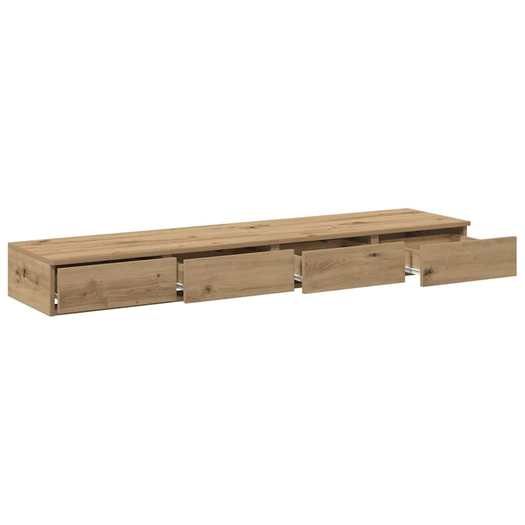 Bettschubladen Artisan-Eiche 160 x 36.5 x 16.5 cm Holzwerkstoff